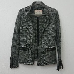 𝅺cartonnier Anthropologie S heavy cardigan sweater